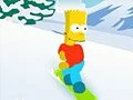 Барт на сноуборде