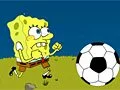 Спанч Боб играет в футбол